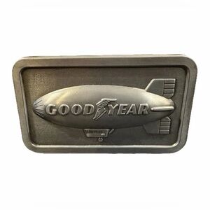 Vtg 1974 Goodyear Belt Buckle